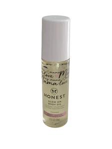 Honest Glow On Body Oil 4.2 Fl Oz Unscented New - Picture 1 of 6