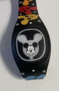 Globos de colores clásicos de Mickey de los parques de Disney Magicband talla grande NIÑOS “USADOS” - Imagen 1 de 5