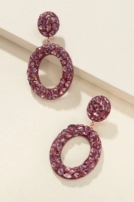 Stella & Dot Amour Statement Earrings - New on Card! - Photo 1/4