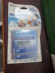 Sony DVD-rw 30min 1.4gb Single Sided Disc Brand new and sealed - Picture 1 of 1
