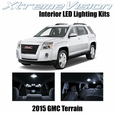 LED interior XtremeVision para GMC Terrain 2015+ (10 piezas) blanco puro Foto 1 de 4