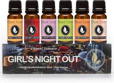 Eternal Essence Oils Niña Noche Out Set de 6 Fragancias Premium -...  Foto 1 de 4