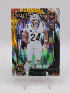2024 Panini Select Football Vonn Bell Club Level Black & Gold #265 Bengals - Picture 1 of 2