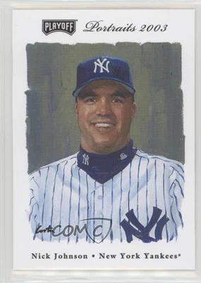 2003 Playoff Portraits Nick Johnson #114 - Image 1 of 2