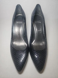 Stuart Weitzman - Daisy "Sea Crystal Snake" Navy, Pumps, Größe: Damen - 6M - Bild 1 von 8
