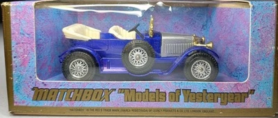 Matchbox Models of Yesteryear Y-2 Prince Henry 1914 Vauxhall coche fundido a presión en caja Foto 1 de 4