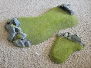 RARE! OOP Warhammer Fantasy Citadel Hill Set Terrain Scenery - Picture 1 of 6