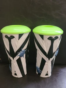 AMC Theater Beetlejuice Beetlejuice Tasse und Deckel nur, 2er Set. gebraucht  - Bild 1 von 5
