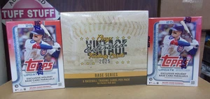 Serie base Onyx 2025 hobby + (2) CAJAS DE BÉISBOL BLASTER ACTUALIZACIÓN TOPPS - Imagen 1 de 1