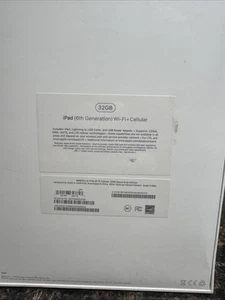 Brand new unopened iPad six generation Wi-Fi plus cellular 32 GB - Afbeelding 1 van 3
