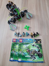 LEGO Chima: Scorm's Scorpion Stinger (70132)-100% Complete with manuals, no box