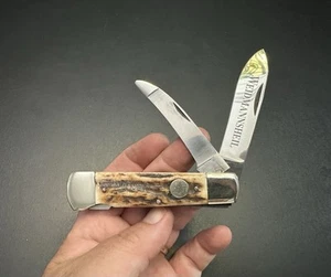 Vintage, Stag Weidmanns Heil, Pocket Knife, Solingen Germany - Picture 1 of 16