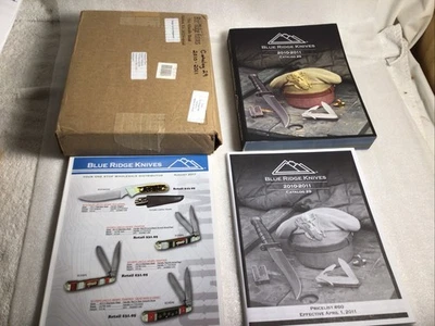 Catálogo Cuchillos Blue Ridge 2010 2011 En Caja Original Foto 1 de 2