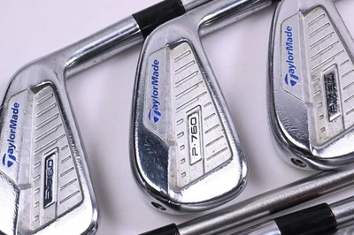 Taylormade P760/P730 Irons / 4-PW / X-Flex KBS Tour C-Taper 130 Shafts - Image 1 of 4