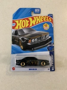 Hot Wheels BMW 635 CSi Black #185 Mainline 2025 Case H New Widebody - Picture 1 of 1