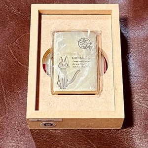 ZIPPO Oil Lighter AnimeMovie Inspired Black Cat Motif 2013 Japan Exclusive Boxed - Picture 1 of 9