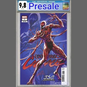 Eddie Brock Carnage #7 CGC 9.8 Campbell Just Spectacular Variante PREVENTA - Imagen 1 de 1