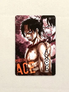 Portgas D Ace - Tarjeta de palomitas de maíz caramelo de una pieza 006 - japonesa - Imagen 1 de 2