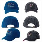 Lot Of 2 Womens Ball Cap Hat Time And Tru VACAY Babe,  Pool Please Adjustable 