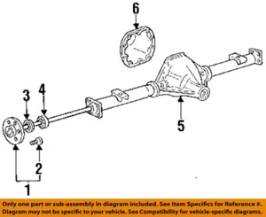 FORD OEM 87-23 Blackwood Rear Suspension Rear Axle-Inner Seal 5L3Z1S177AB - Picture 1 of 1