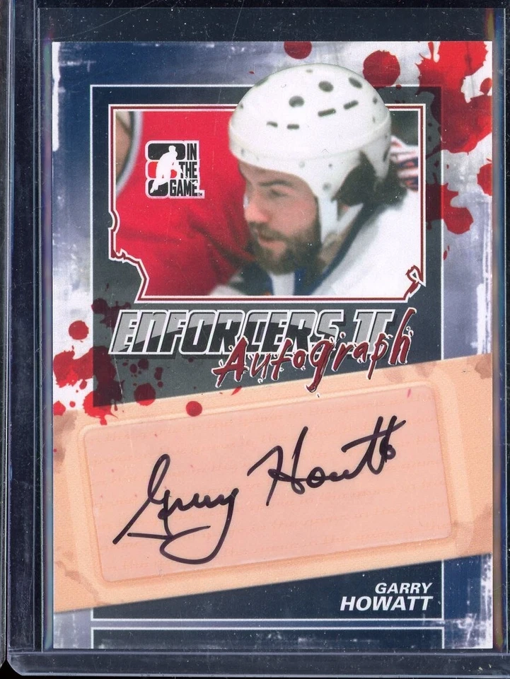 2013-14 ITG Enforcers Autographs #AGH Garry Howatt - Image 1 of 1
