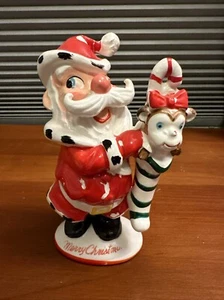 Kreiss Santa Claus Holding Monkey Sock Repair - Picture 1 of 5
