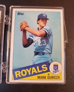1985 Topps #127 Mark Gubicza Rookie Card Lot (Investment) 24 Card Lot