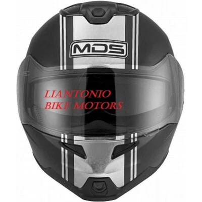 CASCO MODULARE MDS BY AGV ADVANCE NERO OPACO