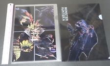 Monster Hunter 4 PVC Art Sheet Clear File Set