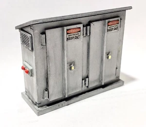 KIT - Electrical Relay Cabinet O Scale (1:48) Custom Designed Handcrafted - Picture 1 of 5