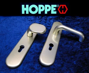 Schutz-Wechselgarnitur HOPPE PARIS 86G/3331/3310 Türgriff PZ 8/72, Alu Neusilber - Bild 1 von 7