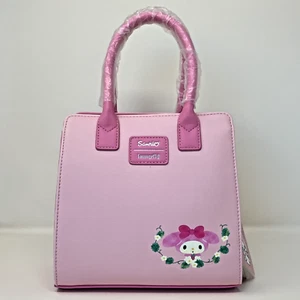 Loungefly My Melody Strawberries Mini Satchel Bag Sanrio Pink New With Tag - Picture 1 of 11