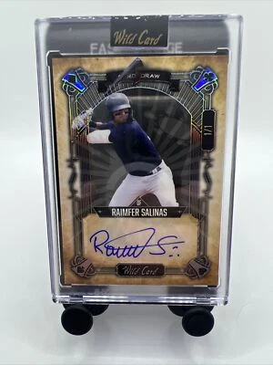 Raimfer Salinas 1/1 2023 Wild Card 5 Card Draw #5CDC-63 - Image 1 of 3