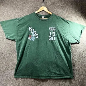 Looney Tunes T-Shirt Mens Large Green 1930 Bugs Bunny Short Sleeve Crew Neck - Picture 1 of 8