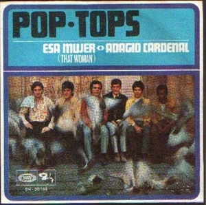 POP-TOPS 7"PS Spain 1968 That woman / The man I am today - Picture 1 of 1