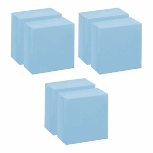 600 Blue Pastel Cards 5"x5" Square Note Cards 250gsm Thick School Office Home - Imagen 1 de 8