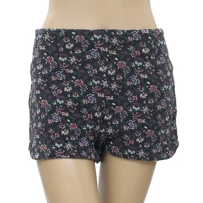Pantalones Cortos Kimchi Azul Urban Outfitters Estampado Floral Cintura Media S-6 NUEVO 207034 Foto 1 de 4