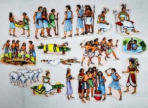 Ammon Felt Figures for Flannel Boards Book of Mormon Interactive Story for Kids - Picture 1 of 3