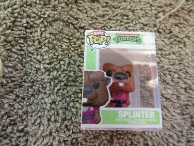 Funko Bitty Pop TMNT SPLINTER #64 Personaje De Paquete De 12 Tortugas 😳 COMO NUEVO Foto 1 de 4