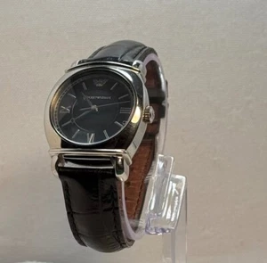 SERVICED TESTED EMPORIO ARMANI AR0276 STAINLESS STEEL CLASSIC RARE LADIES WATCH - Picture 1 of 9