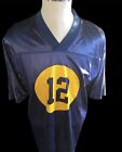 Vintage Aaron Rodgers Packers Jersey Mens L Throwback Reebok Onfield Blue