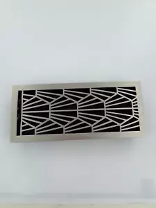 Signature Hardware 3010 Brass Floor Register - 6 " x 14" Brushed Nickel - Picture 1 of 2