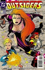 Outsiders 1B Charest Omega Variant FN 1993 Stock Image