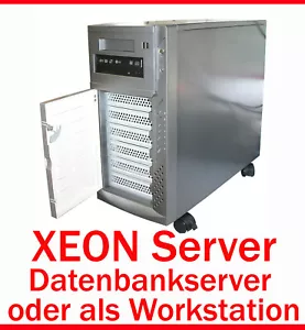 DUALXEON SERVER 4x2,6GHz HT CORES 2GB ECC SATA RAID INTERNET KASSENSERVER DATEN - Bild 1 von 1