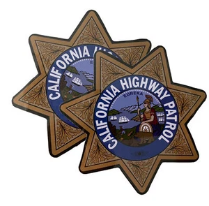 California Highway Patrol Sticker CHP BADGE STICKER 4” Cop Sticker Sheriff Decal - Picture 1 of 4