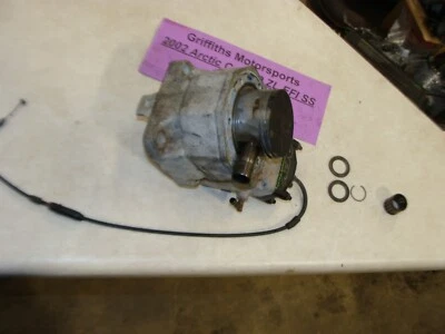 2002 ARCTIC CAT ZL600 EFI SS oem cylinder apv power valve cable needs piston - Image 1 of 4
