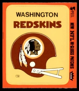 1979 Fleer Washington Redskins Sticker - Picture 1 of 2