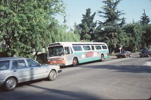 AC Transti GM New Look Bus Original Kodachrome Kodak slide - Picture 1 of 1