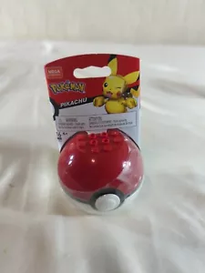 Mega Construx Pokémon Poke Ball 2021 "Pikachu" 16 piezas *SELLADO DE FÁBRICA/NUEVO* - Imagen 1 de 7