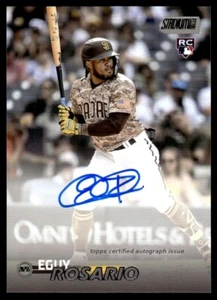 2023 Stadium Club Autographs Eguy Rosario Auto San Diego Padres #SCBA-ERO - Picture 1 of 2